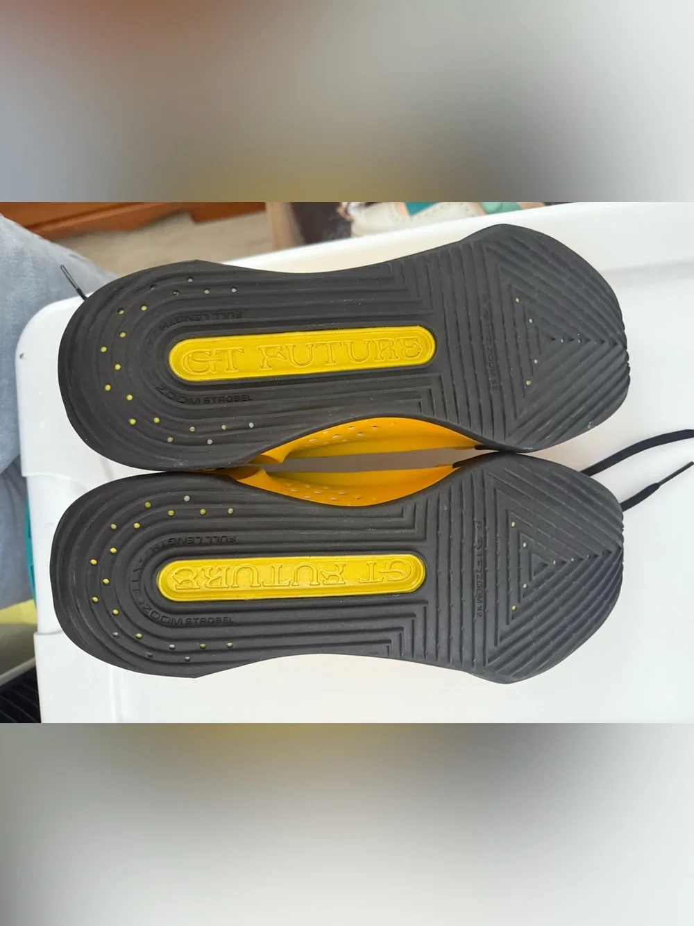 Nike G.T. Future Lightning Yellow Black Basketball Shoes FZ5591-700